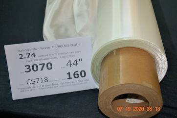 2.74 osy style 70x70 balanced fiberglass cloth