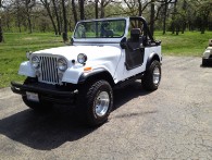 Rebuilt jeep using Thayercraft Fiberglass