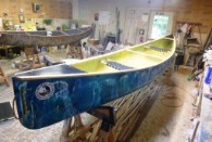 JK canoes using fiberglass from Thayercraft